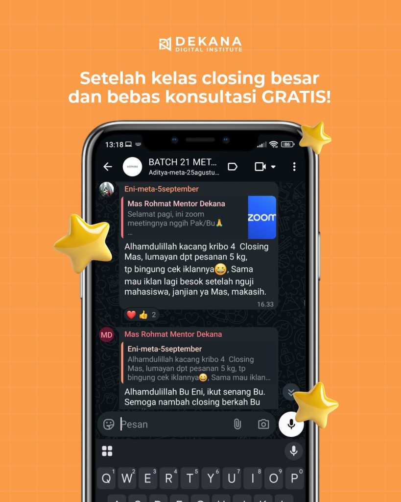 ✨ Apa Kata Mereka Tentang Belajar di Dekana InstituteHasil nggak pernah bohong! Dari evaluasi ik (2)